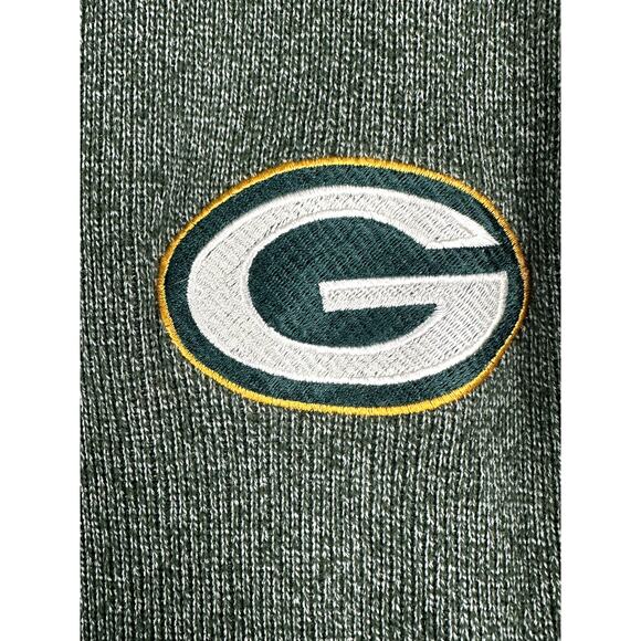 Green Bay Packers NFL Logo 7 Game Day‎ Pullover Sweatshirt Green Mens Large EUC - Picture 2 of 6